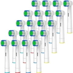 4/12/16/20 db csere fogkefefejek kompatibilis az Oral-B Braun Professional elektromos fogkefefejekkel Kefefejek