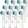 4/12/16/20 db csere fogkefefejek kompatibilis az Oral-B Braun Professional elektromos fogkefefejekkel Kefefejek