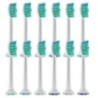 4/8/12/16 db csere fogkefefej, kompatibilis a Philips Sonicare fogkefékkel, illeszkedik a DiamondClean FlexCare HealthyWhite ter