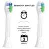 Philips Sonicare W2 Optimal White HX6063/67 cserekefefejekhez Diamond Clean White 3 6 9 sorozatú elektromos fogkefe