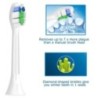 Philips Sonicare W2 Optimal White HX6063/67 cserekefefejekhez Diamond Clean White 3 6 9 sorozatú elektromos fogkefe