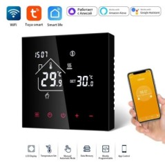 Tuya WiFi Smart Thermostat Elektrische Boden Heizung Wasser/Gas Kessel Temperatur Fernbedienung Touchscreen Google Home Alexa