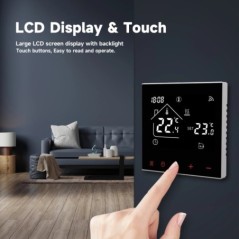 Tuya WiFi Smart Thermostat Elektrische Boden Heizung Wasser/Gas Kessel Temperatur Fernbedienung Touchscreen Google Home Alexa