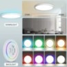 TUYA mennyezeti lámpa szoba dekor Led Light RGB APP Hangvezérlés Alexa Google intelligens lámpa otthonra