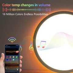 TUYA mennyezeti lámpa szoba dekor Led Light RGB APP Hangvezérlés Alexa Google intelligens lámpa otthonra