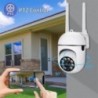 Kültéri 5 MP-es megfigyelő kamera CCTV IP Wifi kamera vízálló külső biztonsági védelem vezeték nélküli otthoni monitor mozgásköv