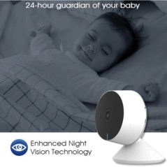 Laxihub baba kamera beltéri biztonsági kamera Wi-Fi megfigyelő kamera babafigyelő mini IP kamera biztonsági védelem 2MP 3MP 2K