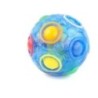 Magic Rainbow Puzzle Ball Speed Cube Ball Fun Stresszoldó Fejtörő Színegyeztető 3D puzzle Játék gyerekeknek Tini felnőtteknek