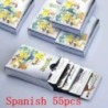 5-55 DB Cartas pokemon francaise español Aranykártyák Spanyol Angol Fólia Arany ezüst kártyák Metalicas Charizard Vmax Gx játékk