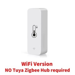 Tuya Zigbee WiFi hőmérséklet- és páratartalom-érzékelő APP távoli monitor intelligens otthonhoz vagy SmartLife WorkWith Alexa Go