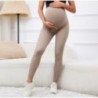 Rugalmas, magas derekú kismama leggings, vékony terhes nőknek, hastámasz szülés utáni leggins Body Shaper fitnesz nadrág