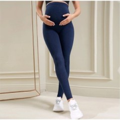 Női kismama nadrágok hason át teljes hosszúságú terhességi jóga nadrágok aktív viselet edzés leggings