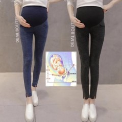 Farmer farmer kismama nadrág terhes nőknek Ruhák szoptatás terhesség leggings nadrágok Gravidas farmer kismama ruházat