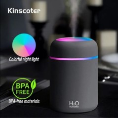 300 ml-es H2O légpárásító hordozható mini USB aromadiffúzor hideg párával hálószoba otthoni autónövények tisztító Humificador