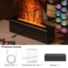 KINSCOTER RGB Flame Aroma Diffúzor Légpárásító Ultrahangos Cool Mist Készítő Fogger LED Illóolaj Diffúzor Illat Kezdőlap