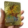 10000 Arceus Vmax DIY Arany Pokemon kártya spanyol vas fémben Pokmo Letters gyerekeknek ajándékjáték gyűjteménykártyák