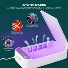 Elektromos UV Sterilizátor Aromaterápiás Doboz Ultraibolya Ray Fertőtlenítő Doboz Antibakteriális Gép a mindennapi élethez Erős 