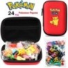 Pokémon figurák játékkészlet 24 db-os 1 zacskós 2-3 cm-es tömeges anime mini baba tétel Pikachu figura kis zseb szörny születésn