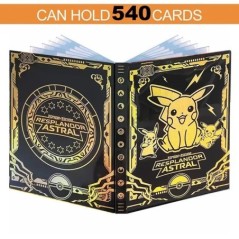 Pokémon Kártyák Albumkönyv 9 Zseb Pokmon 540 Kártyatartó Levéltartó Pikachu Tárológyűjtemény Iratgyűjtő Lista Térkép Mappa játék