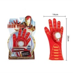 Marvel Anime Iron Man játékok Anime A Bosszúállók Ironman Kesztyű Hangsugárzó Fény Akciófigurák Kreatív játékok Karácsonyi ajánd