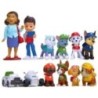 12db Paw Patrol figurák Mancsos Canina Anime rajzfilm PVC modell baba Játékok Autó Kutyák Gyerekek születésnapi karácsonyi ajánd