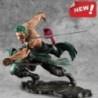 Új darab, 10 cm-es anime figura Roronoa Zoro hárompengés Sa-maximum Manga Anime szobor akciófigura kollekció Modell gyerekjáték