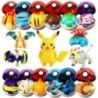 12 stílus Pokémon figurák Játékok Variant Ball Model Pikachu Jenny Teknős Pocket Monsters Mew-Two akciófigura játék ajándék