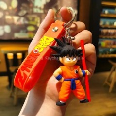 Anime Dragon Ball kulcstartó Z Super Saiyan Son Goku Bulma Broly Piccolo Majin Buu sorozat autós medál kulcstartó gyerekeknek já