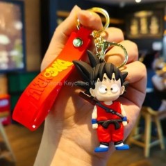 Anime Dragon Ball kulcstartó Z Super Saiyan Son Goku Bulma Broly Piccolo Majin Buu sorozat autós medál kulcstartó gyerekeknek já