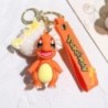 Pokémon kulcstartó Pikachu Anime akciófigura játék Kawaii rajzfilm divat Charmander Psyduck baba kulcstartó autótáska medál gyer