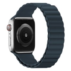 Mágneses hurkos szíj Apple óraszíjhoz 44mm 40mm 45mm 41mm 42mm 38mm Szilikon karkötő iWatch sorozat 3 4 5 6 se 7 8 9 ultra 2