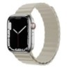 Mágneses hurkos szíj Apple óraszíjhoz 44mm 40mm 45mm 41mm 42mm 38mm Szilikon karkötő iWatch sorozat 3 4 5 6 se 7 8 9 ultra 2