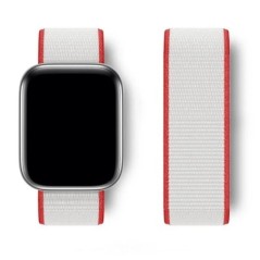 Nylon hurok Apple óra szíjhoz 44mm 40mm 45mm 41mm 42mm 38/45mm sport karkötő iwatch Series 9 8 7 se 6 5 3 Ultra 2 49mm szíj