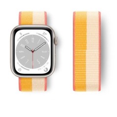 Nylon hurok Apple óra szíjhoz 44mm 40mm 45mm 41mm 42mm 38/45mm sport karkötő iwatch Series 9 8 7 se 6 5 3 Ultra 2 49mm szíj