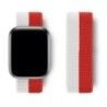 Nylon hurok Apple óra szíjhoz 44mm 40mm 45mm 41mm 42mm 38/45mm sport karkötő iwatch Series 9 8 7 se 6 5 3 Ultra 2 49mm szíj