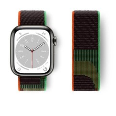 Nylon hurok Apple óra szíjhoz 44mm 40mm 45mm 41mm 42mm 38/45mm sport karkötő iwatch Series 9 8 7 se 6 5 3 Ultra 2 49mm szíj