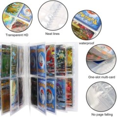 240 Pokemon kártyatartó album Pikachu Pokmon játék Vmax Gx Ex Tcg Térkép Könyvgyűjtemény Iratgyűjtő Anime mappa gyerekeknek játé