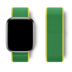 Nylon hurok Apple óra szíjhoz 44mm 40mm 45mm 41mm 42mm 38/45mm sport karkötő iwatch Series 9 8 7 se 6 5 3 Ultra 2 49mm szíj