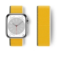 Nylon hurok Apple óra szíjhoz 44mm 40mm 45mm 41mm 42mm 38/45mm sport karkötő iwatch Series 9 8 7 se 6 5 3 Ultra 2 49mm szíj