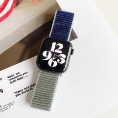 Nylon hurok Apple óra szíjhoz 44mm 40mm 45mm 41mm 42mm 38/45mm sport karkötő iwatch Series 9 8 7 se 6 5 3 Ultra 2 49mm szíj