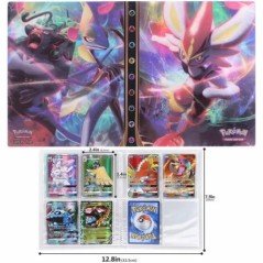 240 Pokemon kártyatartó album Pikachu Pokmon játék Vmax Gx Ex Tcg Térkép Könyvgyűjtemény Iratgyűjtő Anime mappa gyerekeknek játé