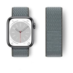 Nylon hurok Apple óra szíjhoz 44mm 40mm 45mm 41mm 42mm 38/45mm sport karkötő iwatch Series 9 8 7 se 6 5 3 Ultra 2 49mm szíj