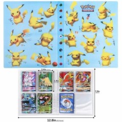 240 Pokemon kártyatartó album Pikachu Pokmon játék Vmax Gx Ex Tcg Térkép Könyvgyűjtemény Iratgyűjtő Anime mappa gyerekeknek játé