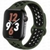 Sportszíj Apple karóra szíjhoz 45mm 49mm 44mm 40mm 41mm 42mm szilikon karkötő correa iWatch Ultra 2 Series 9 8 SE 7 6 5 4 3