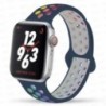 Sportszíj Apple karóra szíjhoz 45mm 49mm 44mm 40mm 41mm 42mm szilikon karkötő correa iWatch Ultra 2 Series 9 8 SE 7 6 5 4 3