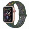 Sportszíj Apple karóra szíjhoz 45mm 49mm 44mm 40mm 41mm 42mm szilikon karkötő correa iWatch Ultra 2 Series 9 8 SE 7 6 5 4 3