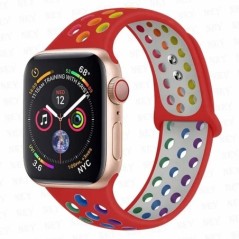 Sportszíj Apple karóra szíjhoz 45mm 49mm 44mm 40mm 41mm 42mm szilikon karkötő correa iWatch Ultra 2 Series 9 8 SE 7 6 5 4 3