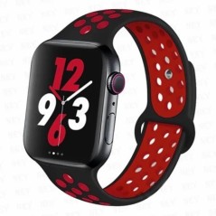 Sportszíj Apple karóra szíjhoz 45mm 49mm 44mm 40mm 41mm 42mm szilikon karkötő correa iWatch Ultra 2 Series 9 8 SE 7 6 5 4 3