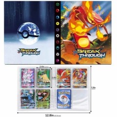 240 Pokemon kártyatartó album Pikachu Pokmon játék Vmax Gx Ex Tcg Térkép Könyvgyűjtemény Iratgyűjtő Anime mappa gyerekeknek játé