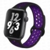 Sportszíj Apple karóra szíjhoz 45mm 49mm 44mm 40mm 41mm 42mm szilikon karkötő correa iWatch Ultra 2 Series 9 8 SE 7 6 5 4 3